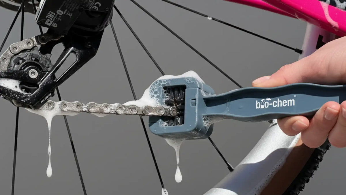 Fahrradkette reinigen: Mehr Leistung, weniger Verschleiß