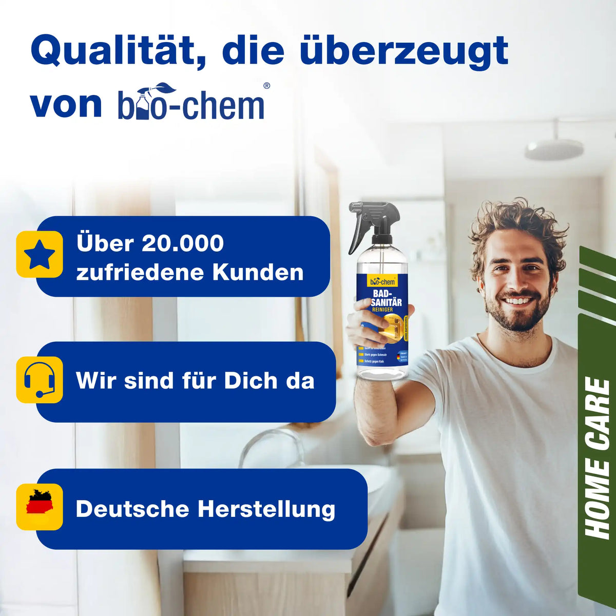 Badreiniger überzeugt Kunden – Qualität von bio‑chem – Artikel 9000164
