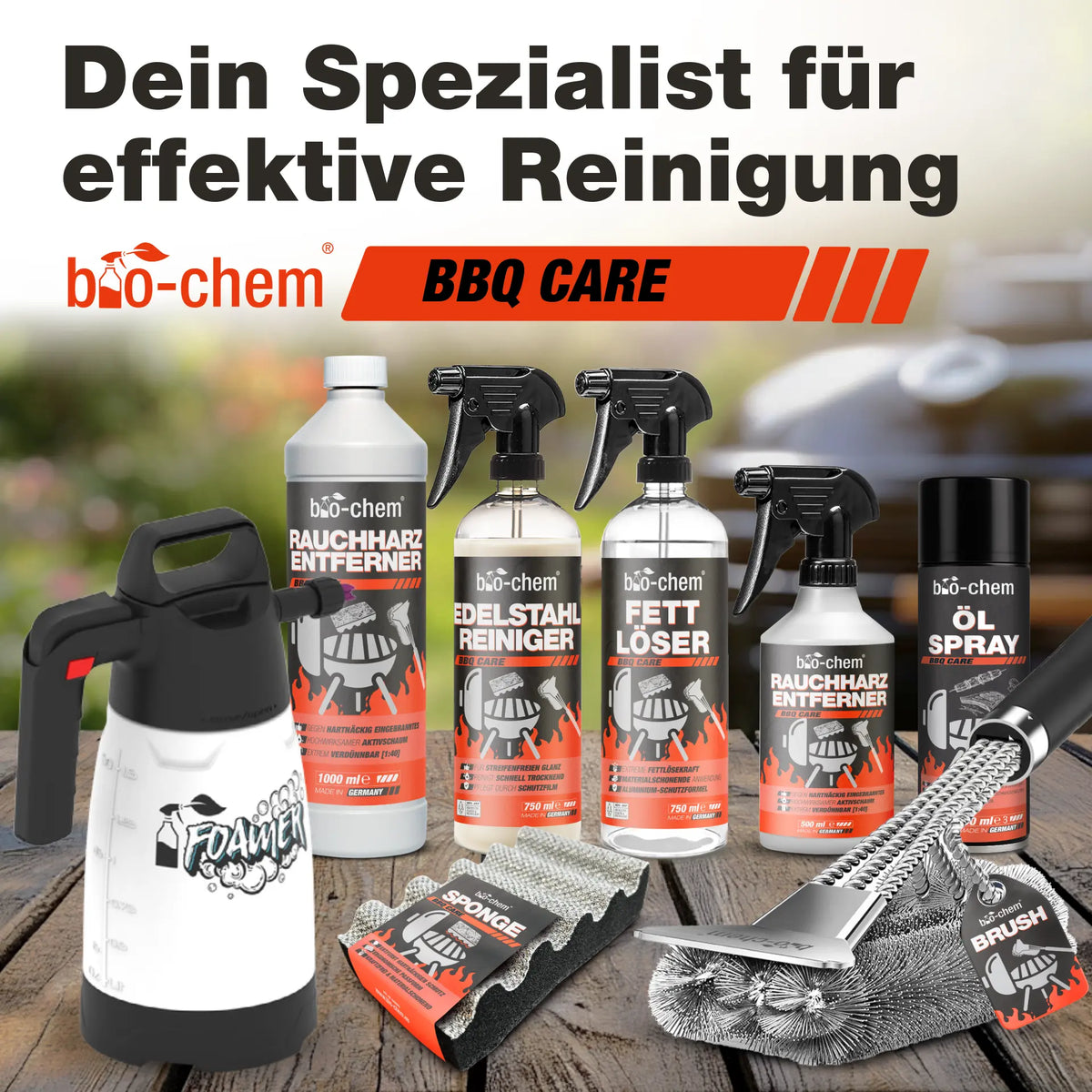 bio-chem Grillreiniger Sortiment