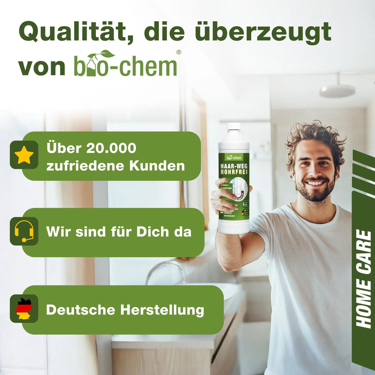 Qualität, die überzeugt. Deutsche Herstellung mit über 20000 zufriedenen Kunden.