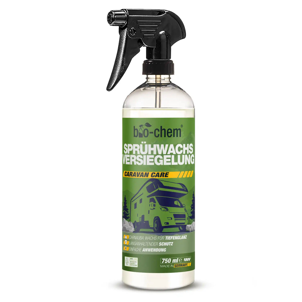 Sprühwachs Versiegelung von bio-chem für Caravan, 750 ml