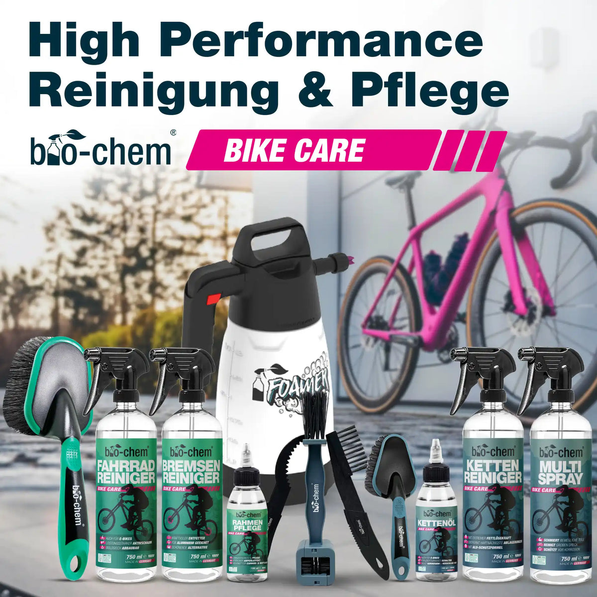 Kettenreiniger Fahrrad (5,75 Liter + Zubehör)