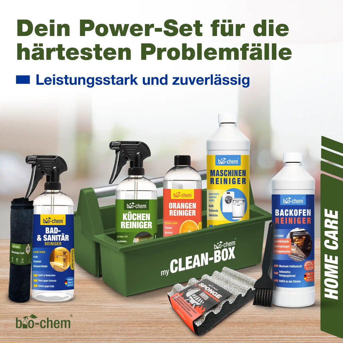 Küchenreiniger Set (PREMIUM 10-teilig)