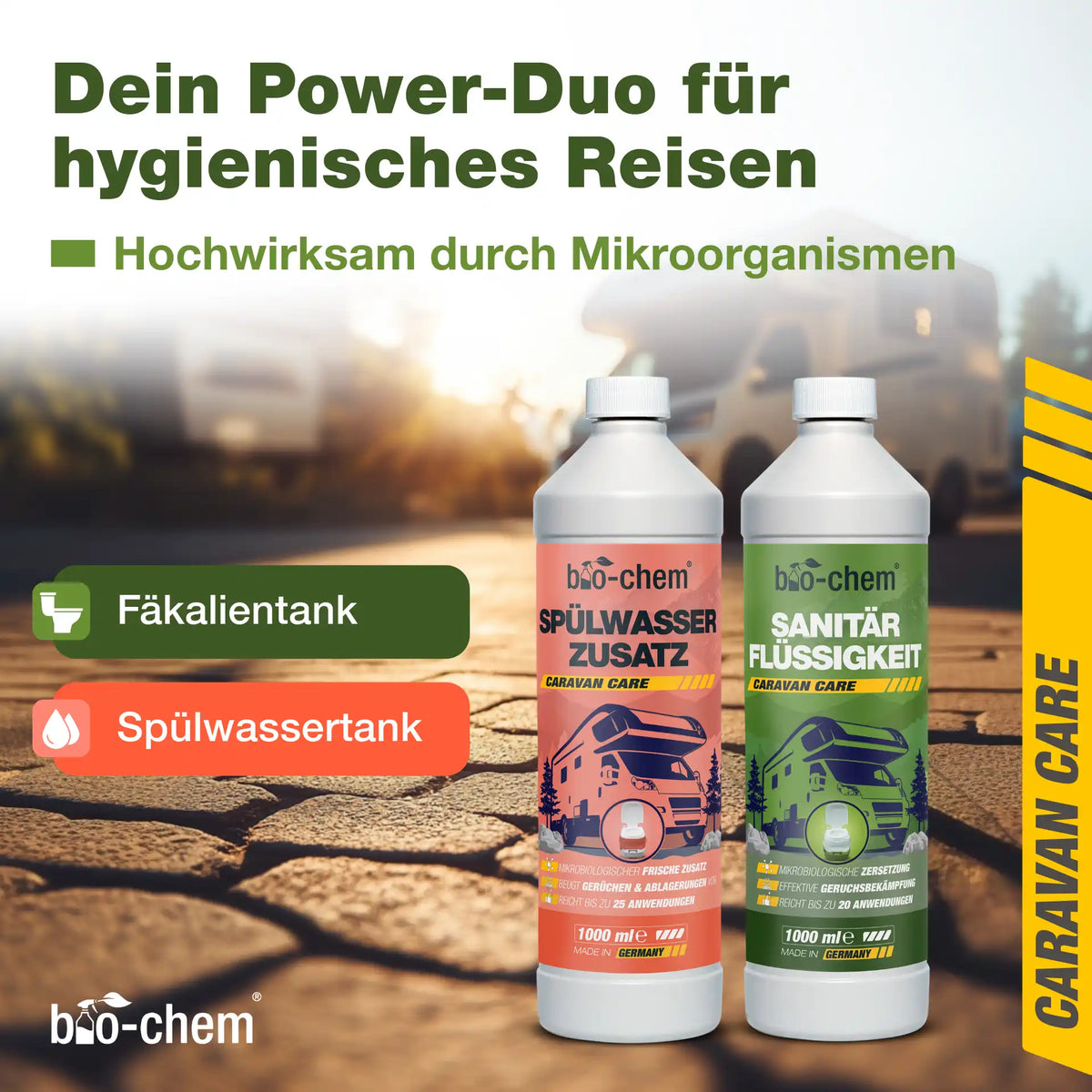 Campingtoiletten-Set (DUO 2-teilig)
