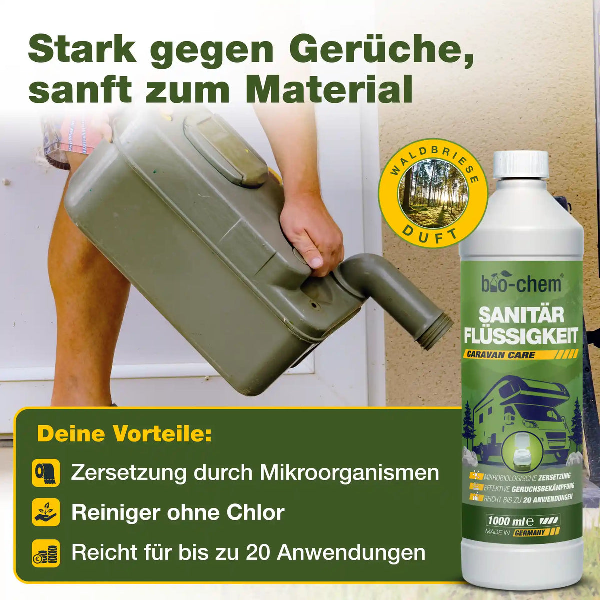 Campingtoiletten-Set (DUO 2-teilig)