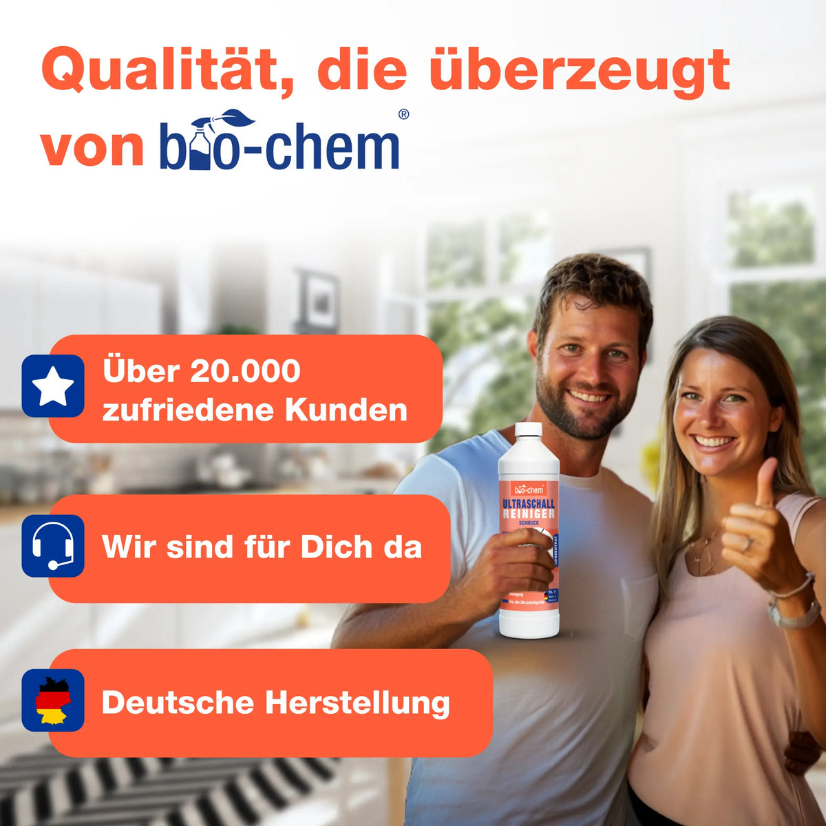 Ultraschallreiniger Brille & Schmuck (1 L)