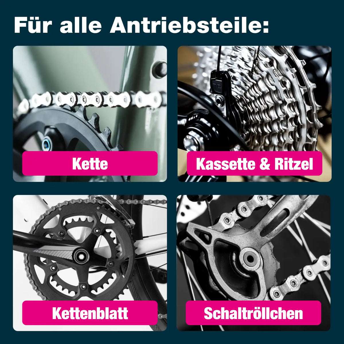bio-chem Bike Care für alle Antriebsteile