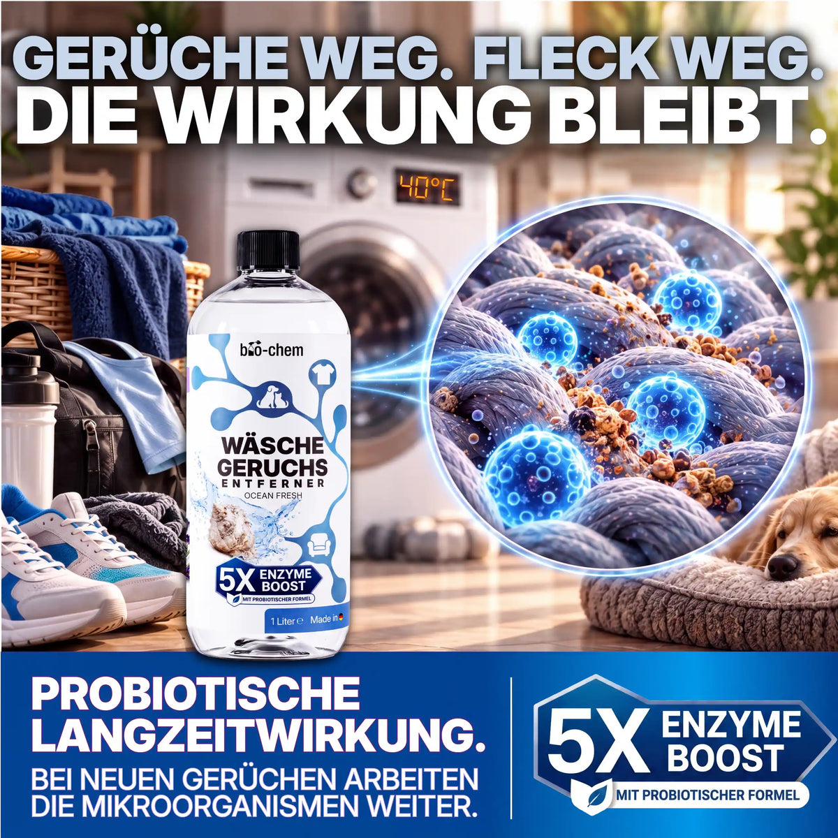 Wäsche Geruchsentferner-Duo (2-teilig)