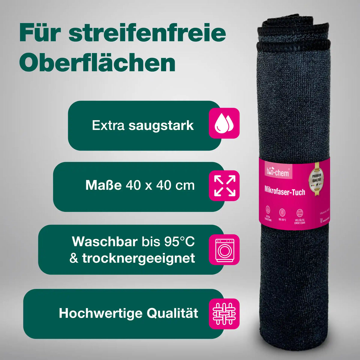 bio-chem Mikrofasertuch hochwertige Qualität
