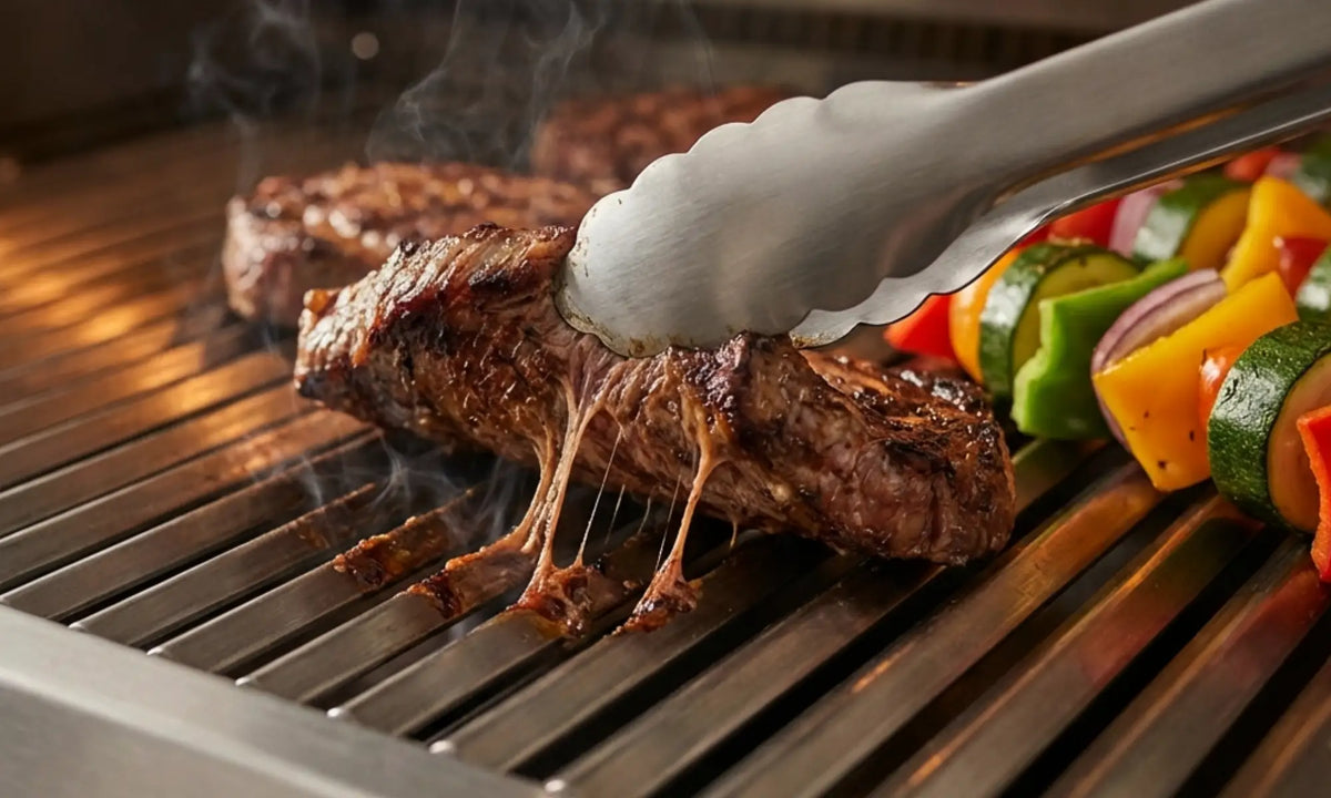 bio-chem Ölspray Anwendung Effekt vorher Grill