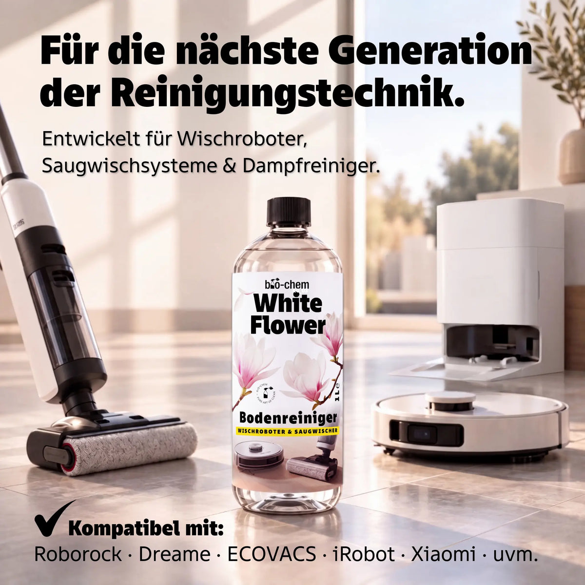 Reinigungsmittel Wischroboter alle Hersteller