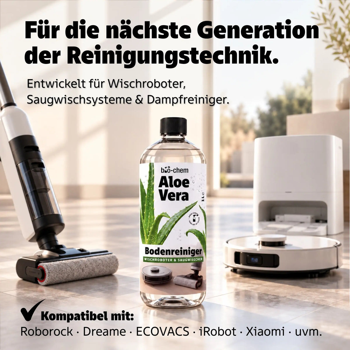 bio-chem Wischroboter Reinigungsmittel Aloe Vera alle Hersteller