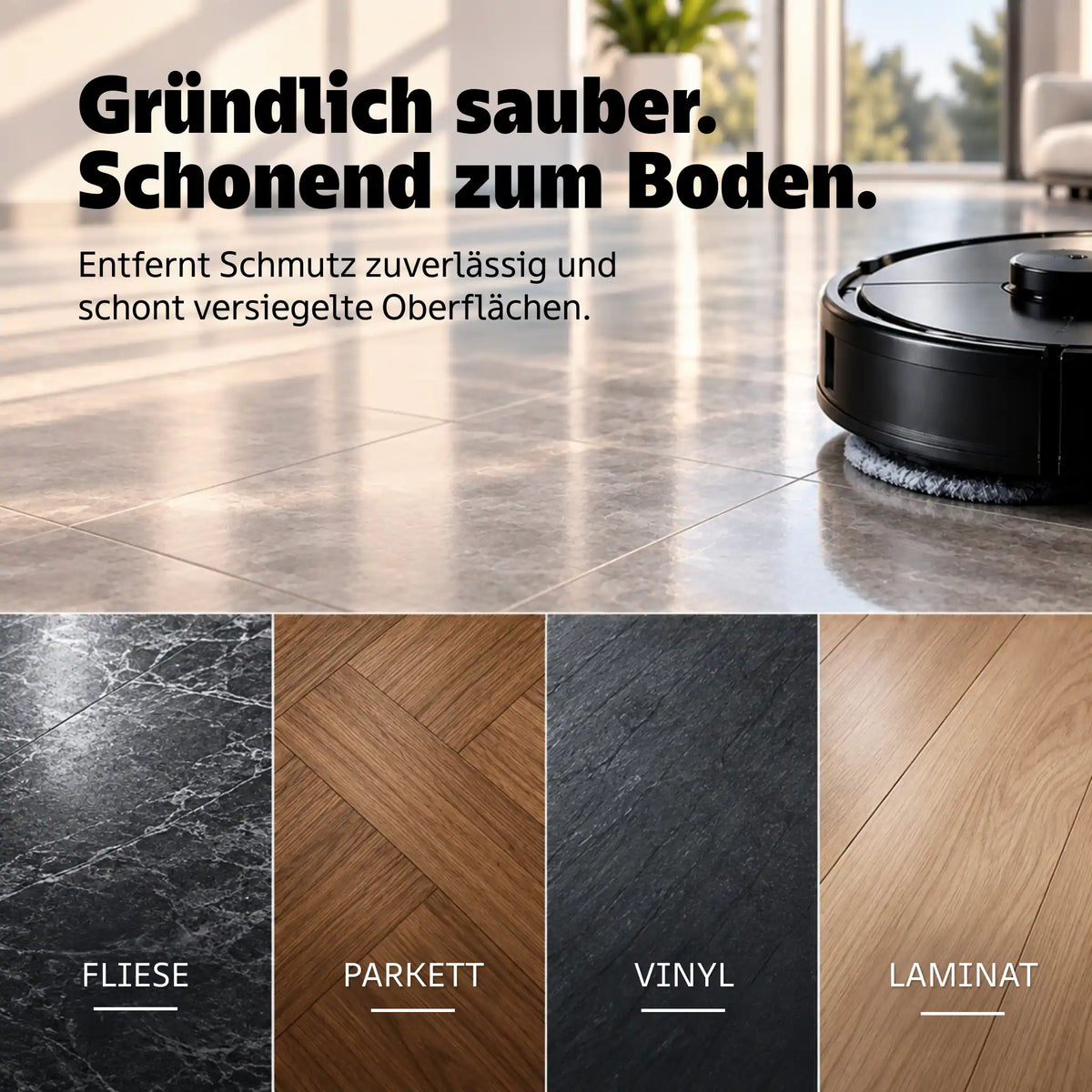 bio-chem Wischroboter Reinigungsmittel alle hartböden