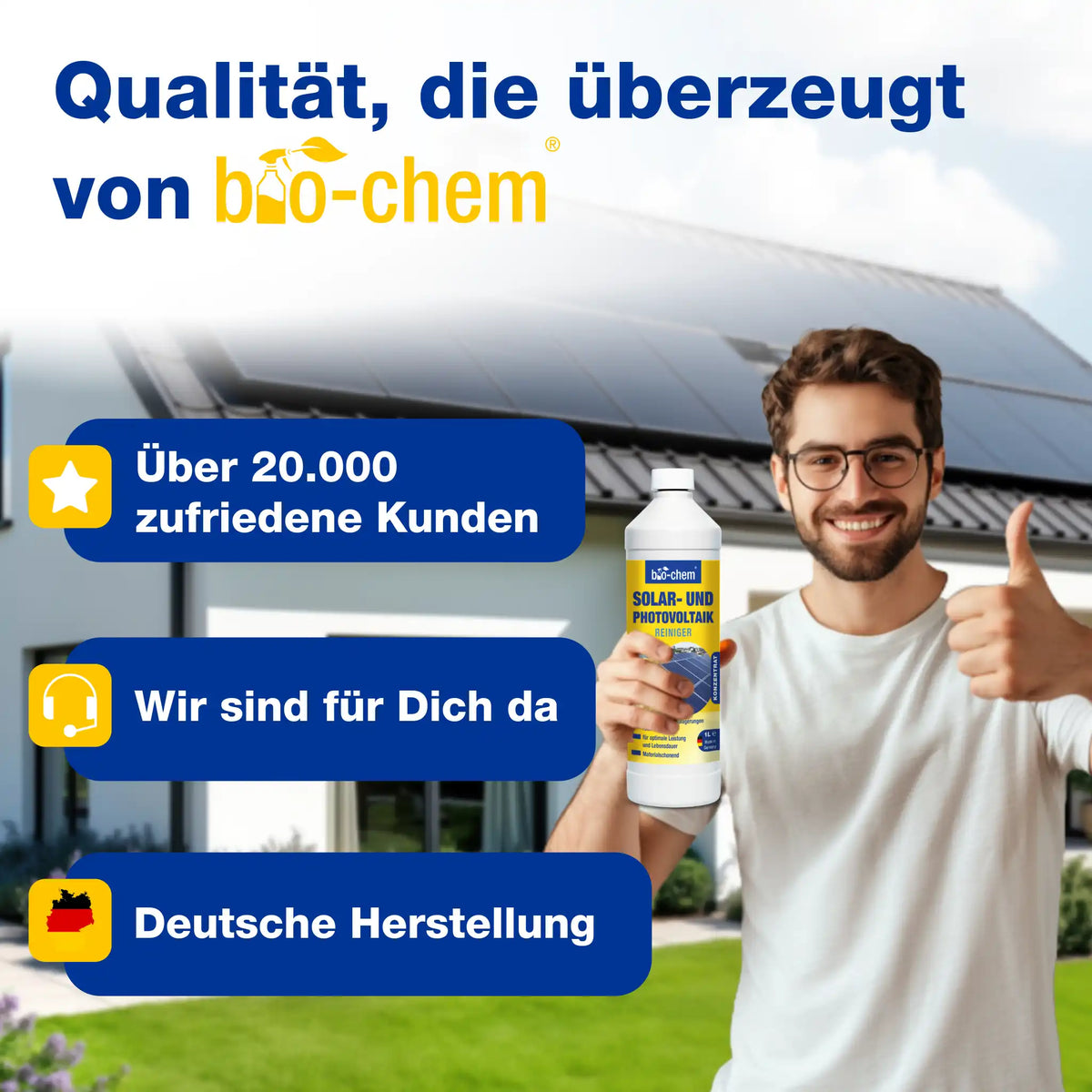 Photovoltaikreiniger (1 L + Schaumsprüher)