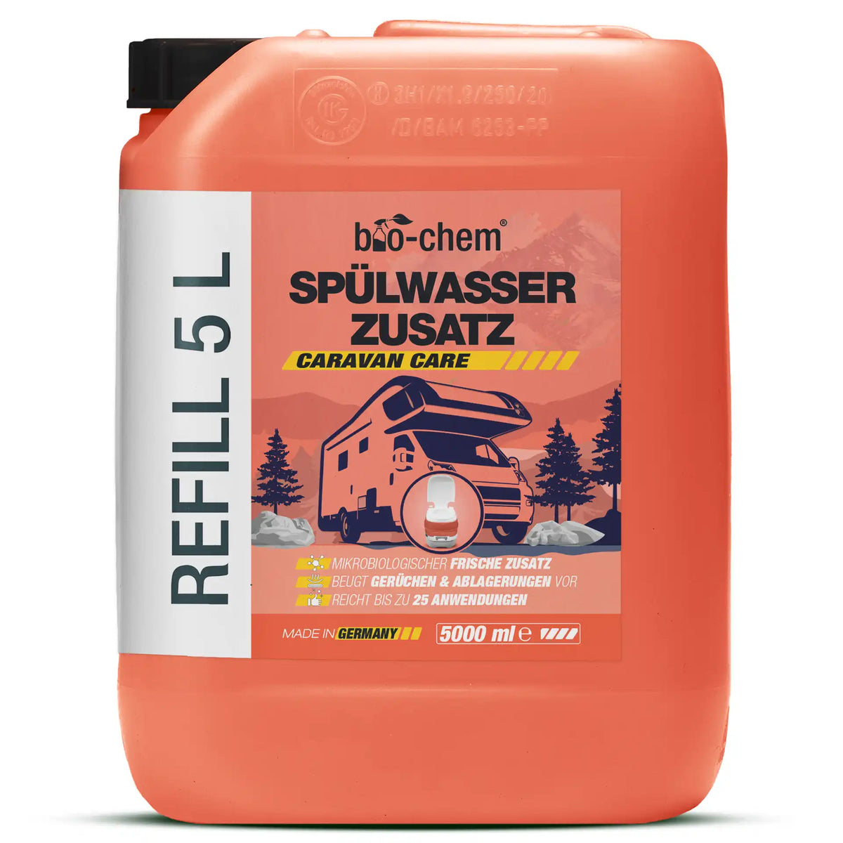 Spülwasser Zusatz von bio-chem, 5L Refill für Caravan