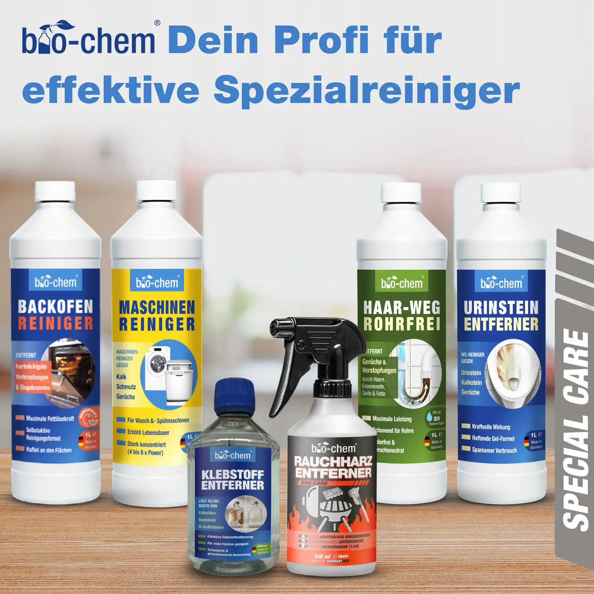 Maschinenreiniger für Waschmaschine & Spülmaschine (1 L)