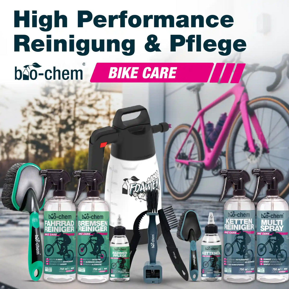 Fahrradpflege-Set (PROFI 7-teilig)