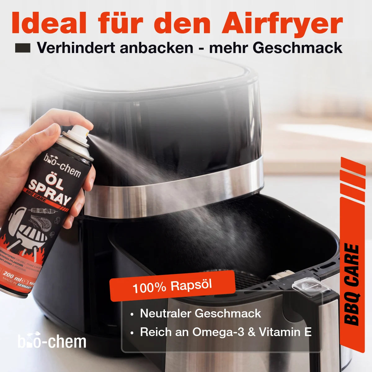 Airfryer Reiniger-Set (BASIC 3-teilig)