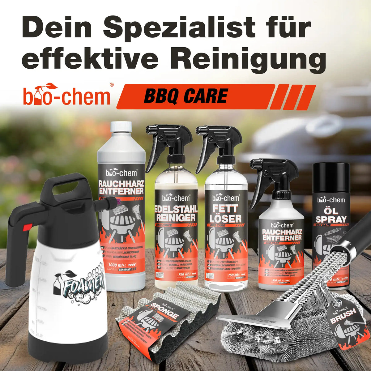 Grillreiniger Übersicht bio-chem