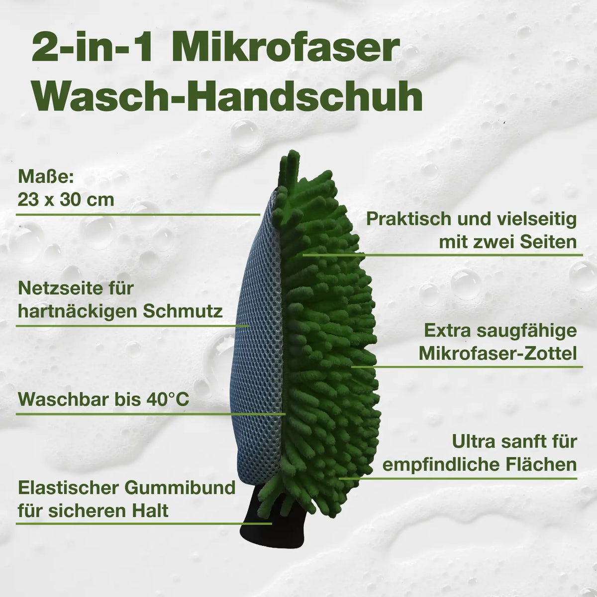 Vorteile Waschhandschuh