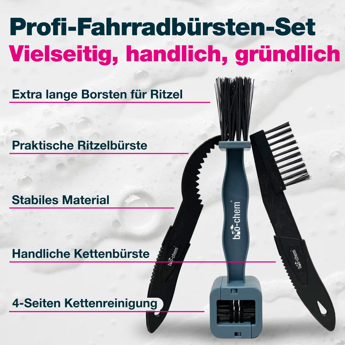 Kettenreiniger Fahrrad (5,75 Liter + Zubehör)