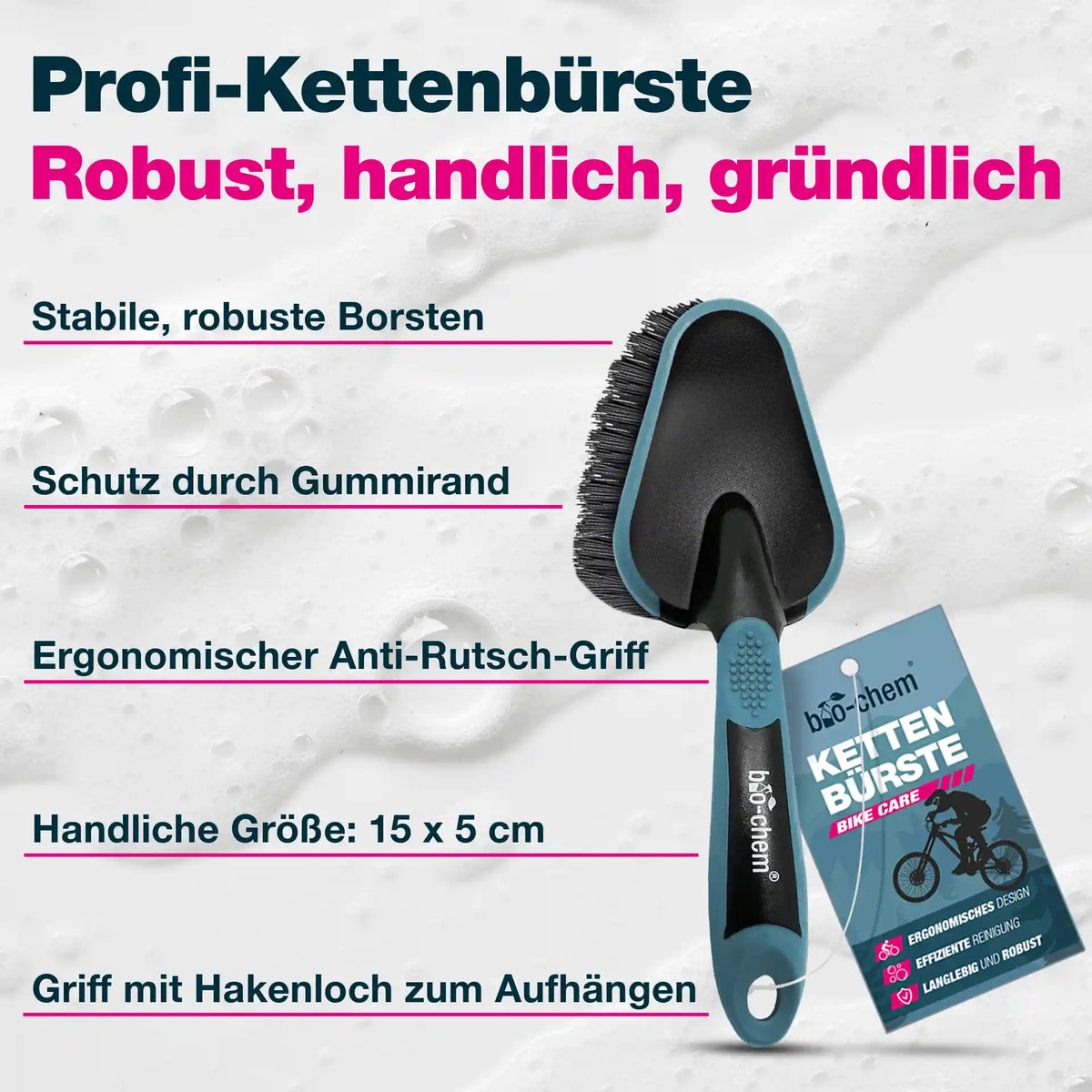 Kettenreiniger Fahrrad (5,75 Liter + Zubehör)