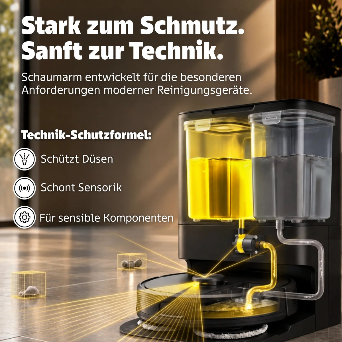Wischroboter Reinigungmittel Rosemary & Ginger (1 L)